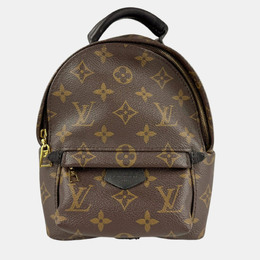 Louis Vuitton Monogram Palm Springs Backpack Mini Canvas Brown 1214811