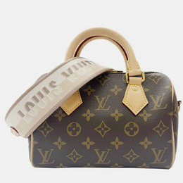 Louis Vuitton Speedy Bandouliere 20 Brown Monogram Canvas Crossbody Bag 1214591