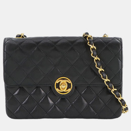 Chanel Vintage CC Mini Quilted Lambskin Chain Flap Bag 1214584