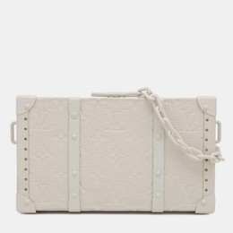 Louis Vuitton Trunk White Monogram Canvas Bag 1214566