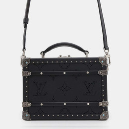 Louis Vuitton Dart Handle Trunk Black Monogram Shoulder Bag 1214552