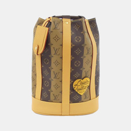 Louis Vuitton Monogram Stripe (Lv Squared) Randonne Messenger Shoulder Bag 1214761