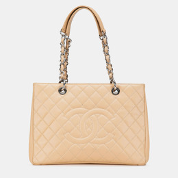 Chanel Brown Caviar Grand Shopping Tote 1214371