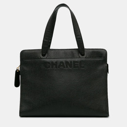 Chanel Black CC Caviar Leather Tote 1214329