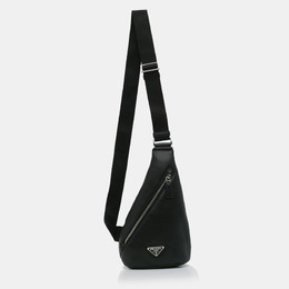 Prada Black Cross Leather Bag 1214315