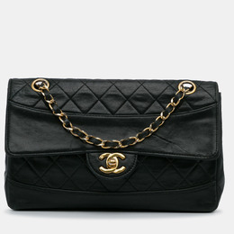 Chanel Black Quilted Lambskin Shoulder Bag 1214200