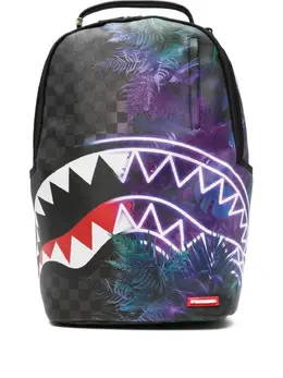 Sprayground Treehouse Party DLXSV tropical-print backpack 31807340