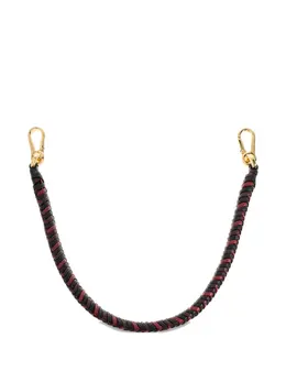Loewe braided leather bag strap 31940768