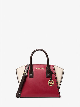 Маленькая кожаная сумка Avril Michael Kors, Cherry Multi 35f5g4vs1l | cherry multi