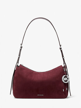 Средняя сумка Nolita из нубука Michael Kors, бордовый 30f5sy5m2l | oxblood