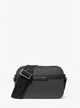 Сумка Hudson через плечо для камеры с фирменным логотипом Michael Kors, черный 33f5smlc2b | black