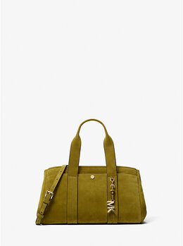 Маленькая замшевая сумка Romee Michael Kors, зеленый 30f5g1zs1s | pistachio