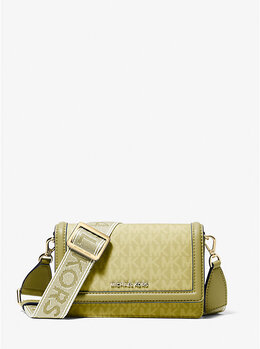 Маленькая сумка Jet Set через плечо для смартфона с фирменным логотипом Michael Kors, зеленый 32f5gj6c5c | pistachio