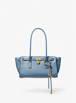 Небольшая кожаная сумка Hamilton Moderne Michael Kors, синий 30f5gnxt0l | french blue