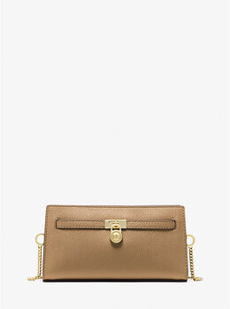 Мини-сумка Hamilton Moderne из кожи через плечо Michael Kors, бежевый 32f5gnxc0l | husk