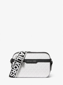 Сумка Hudson через плечо для камеры с фирменным логотипом Michael Kors, белый 33f5smlc2b | bright wht