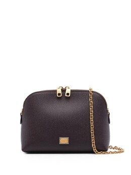 Кожаная мини-сумка Dolce & Gabbana, фиолетовый bi3353a5070 | фиолетовый