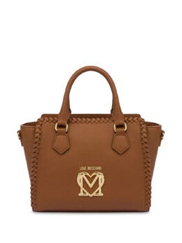 Сумка-тоут с логотипом Love Moschino, коричневый jc4126pp1mlj0 | коричневый