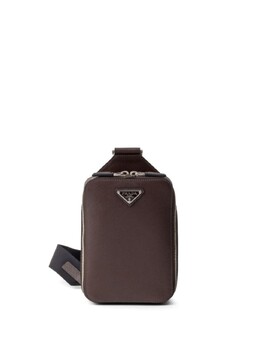 Сумка из сафьяновой кожи Brique Prada, коричневый 2vz106vooo9z2 | коричневый
