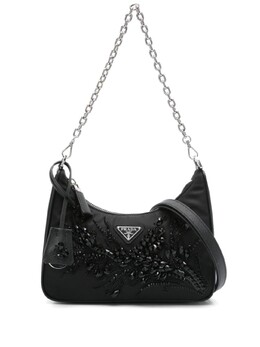 Сумка Prada с кристаллами, черный 1bc204v2c4q | черный