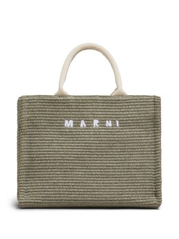 Маленькая сумка из рафии Marni, зеленый shmp0077u0p3860 | зеленый