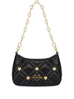 Сумка на плечо с логотипом Love Moschino, черный jc4121pp1mli0 | черный