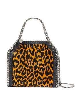 Мини-сумка Falabella с леопардовым принтом Stella McCartney, коричневый 371223wp0494 | коричневый
