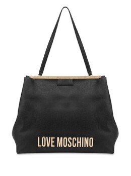 Сумка на плечо с логотипом Love Moschino, черный jc4054pp1mlg0 | черный