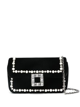 Мини-сумка Jeu de Fille Roger Vivier, черный rbwanmc9100lu5b999 | черный