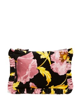 Клатч с принтом La Doublej, розовый bag0059vel001syl01bl01 | розовый