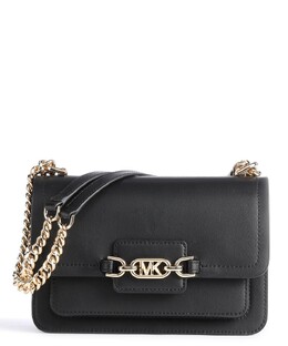 Сумка через плечо Heather из мелкозернистой яловой кожи Michael Kors, черный 30s2g7hl3l-001 | schwarz