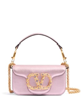 Маленькая сумка на плечо Locò Valentino Garavani, розовый wb0k53lnk | розовый