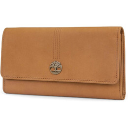 Кожаный кошелек-клатч Timberland RFID Flap Organizer, бежевый b07t1dhpb5 | wheat (nubuck)