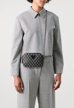Сумка через плечо WAVE CAMERA CROSSBODY Guess, черный gu151h78s-q11 | mehrfarbig/schwarz
