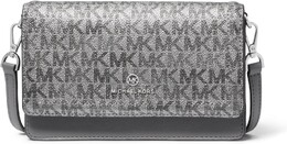 Маленькая сумка через плечо Jet Set Charm для телефона Michael Kors, цвет Dark Silver 9938984 | dark silver