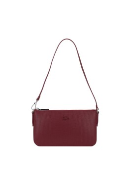 Сумка через плечо Chantaco кожаная 23 см Lacoste, цвет Zin 3617070140009 | zin