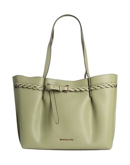 Сумка Michael Kors кожаная с декоративным ремешком, светло-зеленый 45734186fj | light green