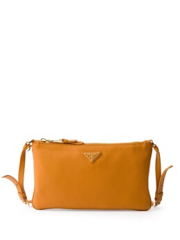 Кожаная сумка через плечо Prada, оранжевый 1bc238vovo2cys | оранжевый