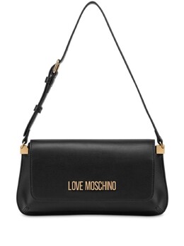 Сумка на плечо с логотипом Love Moschino, черный jc4058pp1mlo0 | черный