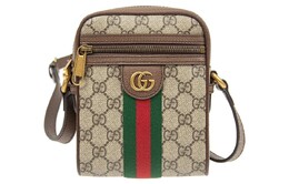 Сумка через плечо Gucci Ophidia GG Бежевый/Черное дерево 598127-96iwt-8745