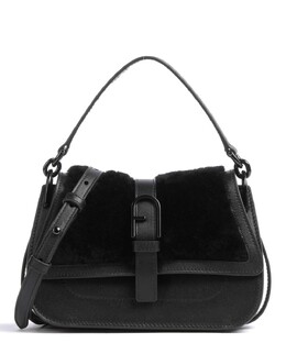 Сумка через плечо Flow Mini из мелкозернистой кожи. Furla, черный wb01032-bx2551-o6000 | schwarz