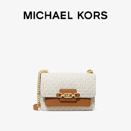 Сумка женская Michael Kors Heather с большой цепочкой, ванильный / коричневый 679552944600 | 香草白/棕色 149