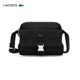 Сумка мужская Lacoste через плечо, черный 764629090617 | 000/黑色