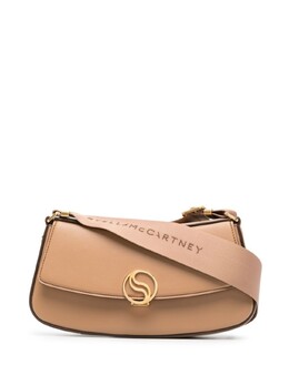 Stella McCartney сумка на плечо с логотипом, коричневый 7b0025wp0109 | коричневый