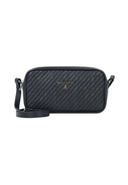 Соломенная сумка через плечо 22 см Patrizia Pepe, цвет Black Black 8051523914734 | black black