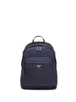 Prada рюкзак Re-Nylon с логотипом, синий 2vz048vooo2dmg | синий