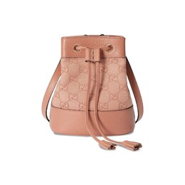 Мини-сумка-ведро Gucci Ophidia GG, цвет Розовый 550620 facc5 5748 | pink