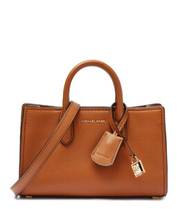 Сумка-тоут Michael Kors с золотым замочком, коричневый mk245w00005223000os | marrone