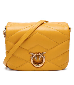 Сумка-мессенджер Pinko LOVE CLICK PUFF BABY, цвет senape pi244w000157b9100os | senape