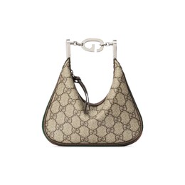 Мини-сумка Gucci Attache, Бежевый/Черное дерево 746003 fabz1 8345 | beige/ebony